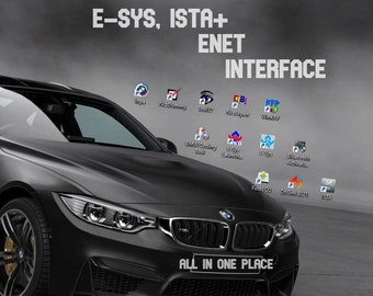 Ista+ v4.39.20 + E-Sys, Inpa, Tool32, NCS Expert, Dr.Gini, codificación BMW, solución completa, información y más, inglés, alemán, ruso