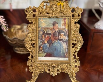 ヴィンテージ装飾真鍮製額縁; アンティーク額縁 - Etsy 日本