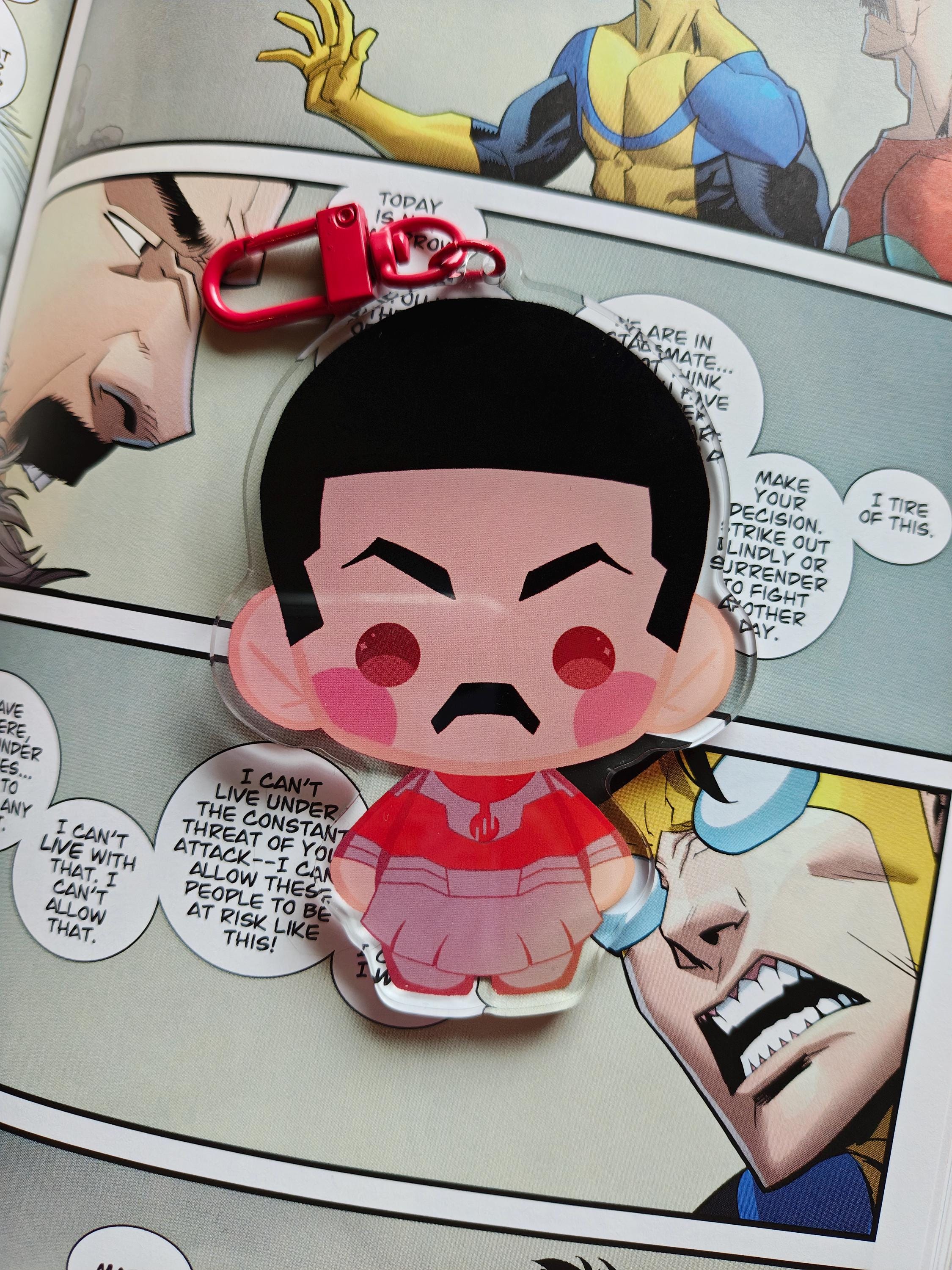 Chibi For Keychain INVINCIBLE CHIBI KEYCHAINS - Etsy