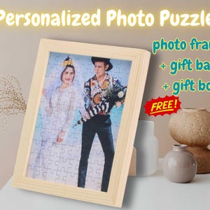Personalized Wooden Photo Puzzle: Custom Jigsaw Gift (300-1314 Pieces)
