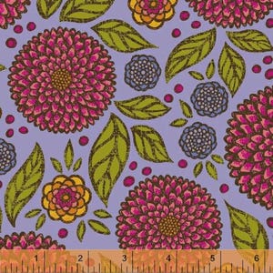 Bohemian Garden - Sky, by Windham Fabrics