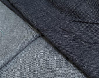 Tencel denim, by the yard: soft and drapey