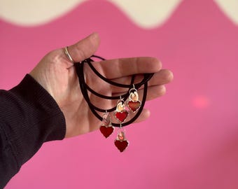 Carnelian & Sterling Silver Sacred Heart Pendant Necklace