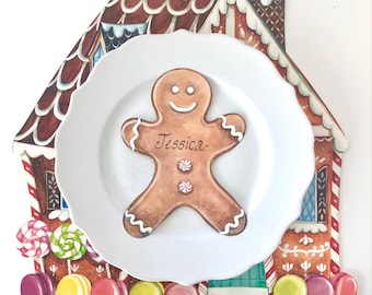 Gingerbread Man Table Accent by Elizabeth Foster