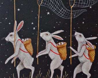 Elizabeth Foster artist print "Star Catchers"