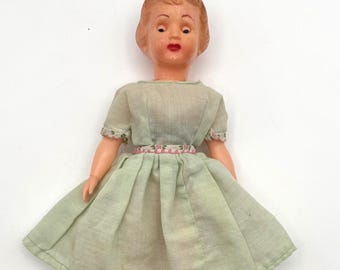 Vintage 1960er Evergreen Gelenk Schlafaugen Puppe - Hong Kong 9998