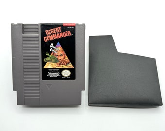 Desert Commander NES Cleaned, Tested, Working.