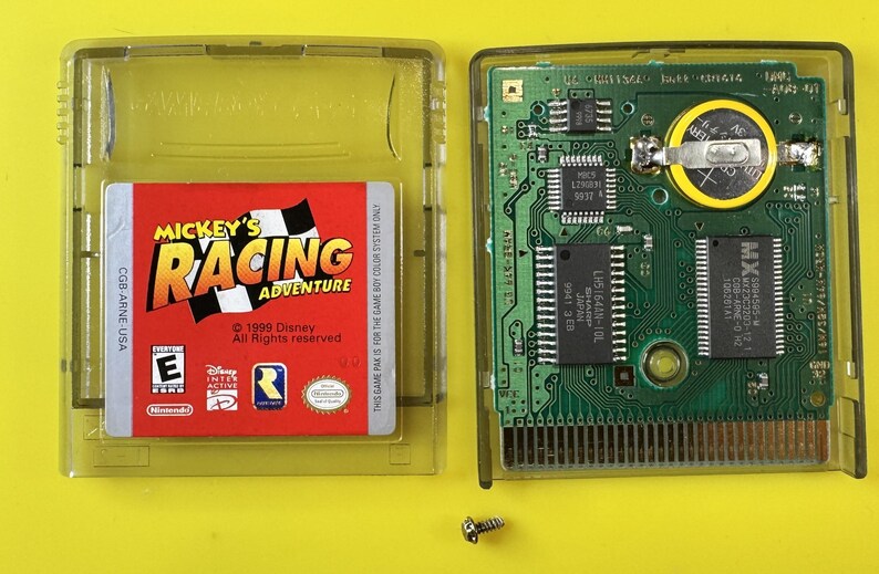 Vintage Game boy Mickey’s Racing Adventure Cartridge – Tested & Working ...