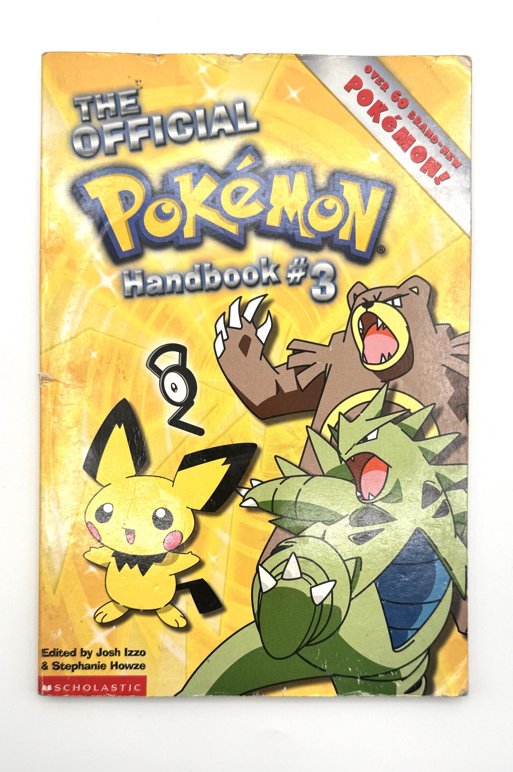 The Official Pokemon Handbook #3 Scholastic ISBN 0-439-317-47-9 - Etsy