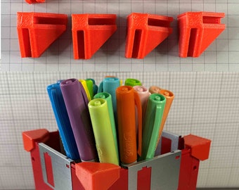 DIY Floppy Disk Pencil Holder Clips – No Tools, Vintage Tech Decor