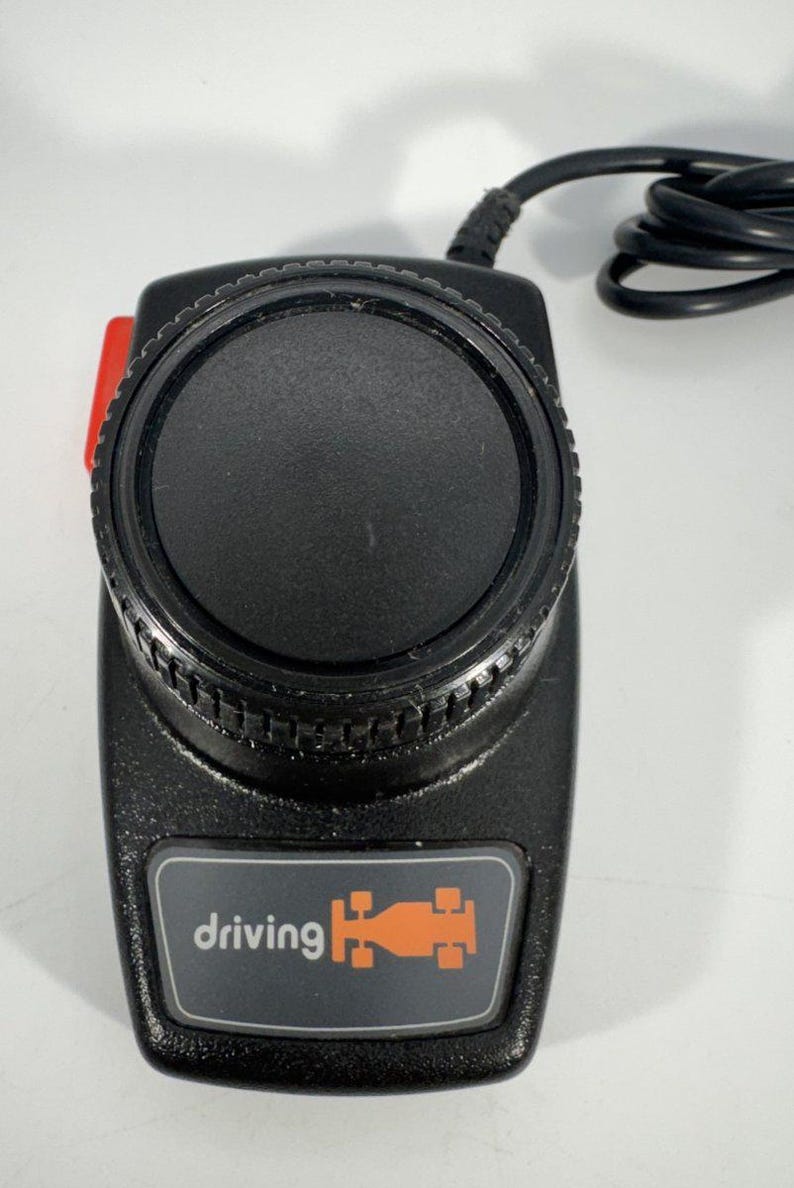 Vintage Rare Atari 2600 Driving Paddle Controller - Indy 500 Special ...