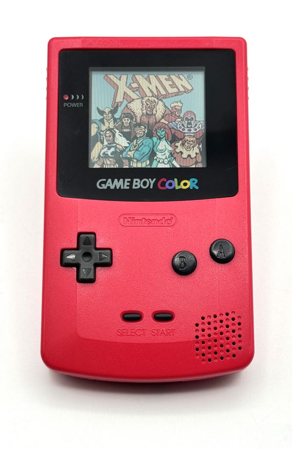 Nintendo Game Boy Color - Berry Red CGB-001 - New Screen