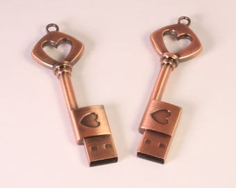 Key to my heart 16GB USB Drive! - Customized
