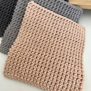 Crochet Square Pot Holder Hot Pad Trivet