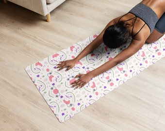 Custom Print Yoga Mats Personalize YourPractice with Unique Designs,Comfort,and Support-Designer Fashion & Functionality Yoga Mats for Women