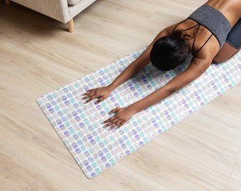 Individuell bedruckte Yogamatten personalisieren Ihre Praxis mit einzigartigen Designs, Komfort und Unterstützung – Designer-Yogamatten mit Mode und Funktionalität für Frauen