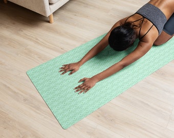 Tapis de yoga imprimés personnalisés Personnalisez votre pratique avec des designs uniques, du confort et du soutien-Tapis de yoga de créateurs tendance et fonctionnels pour femmes
