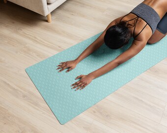 Tapis de yoga imprimés personnalisés Personnalisez votre pratique avec des designs uniques, du confort et du soutien-Tapis de yoga de créateurs tendance et fonctionnels pour femmes