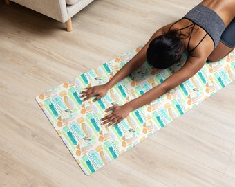Custom Print Yoga Mats Personalize YourPractice with Unique Designs,Comfort,and Support-Designer Fashion & Functionality Yoga Mats for Women