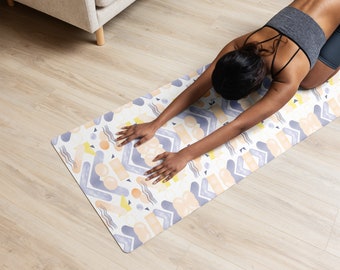 Custom Print Yoga Mats Personalize YourPractice with Unique Designs,Comfort,and Support-Designer Fashion & Functionality Yoga Mats for Women