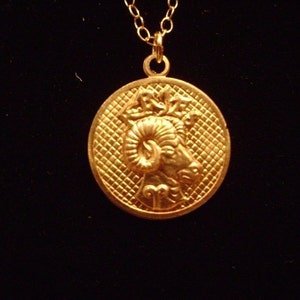 Astrological Sign Necklace, Aries, Taurus, Gemini, Leo, Libra, Scorpio, Sagittarius, Capricorn, Virgo, Pisces, Cancer, Aquarius