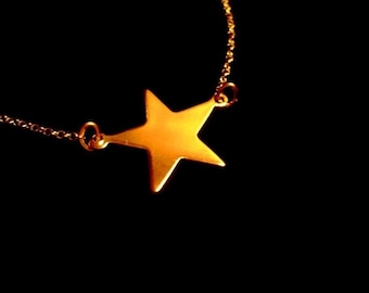 The Perks of Being a Wallflower, The Runaways Necklace, Star Necklace, Choker, Gold