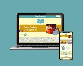 Custom Canva Landing Page Design | Small Business Website Builder