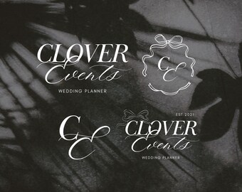 Event Planner Logo  Kit | Editable Canva Business Design | Wedding Planner Logos (Digital Download)
