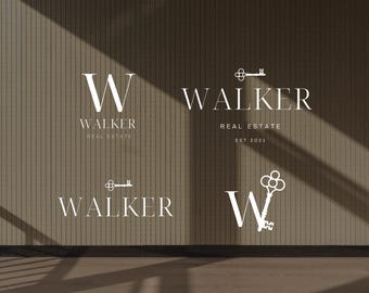 Real Estate Logo Templates, Premade Branding Kit | Canva Editable, Digital Download