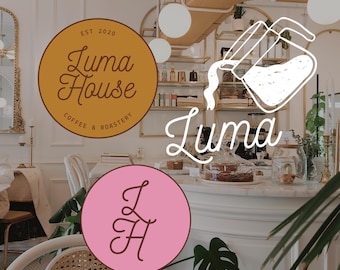 Custom Coffee Shop Branding Kit | Coffee Shop Logo Design | Café Brand Identity Package