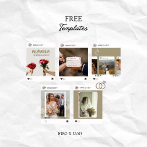 Canva-mall för landningssida | Evenemangsplanerare, fotografer, innehållsskapare | Elegant webbdesign | Lyxig webbplats bild 5