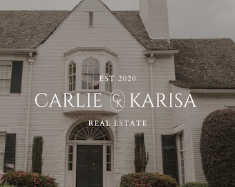 10 Real Estate Logos, Realty Logo Design, Realtor Branding Kit (Digital)