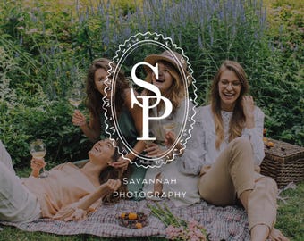 15 modelli di logo per fotografi, kit di branding predefinito stravagante / modificabile da Canva, download digitale