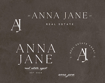 Semi-Custom Real Estate Logos, Realty Branding Design, Realtor Logo (Digital)