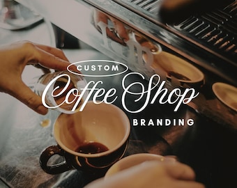 Custom Coffee Shop Branding | Business Brand Identity Package