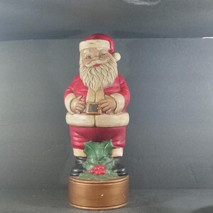 Vintage Santa Liquor Decanter