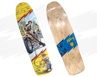 Chopper Gril - Limited Edition/Signed & Numbered/Shaped Deck