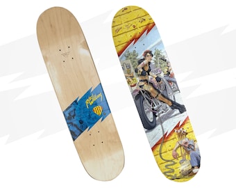 Robt. Williams x Brad Bowman "Chopper Girl" Skateboard