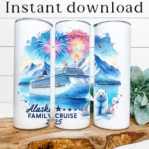 Alaska Family Cruise 2025 PNG, Alaska family cruise tumbler png, Alaska family cruise t-shirt png, Alaska family trip digital download