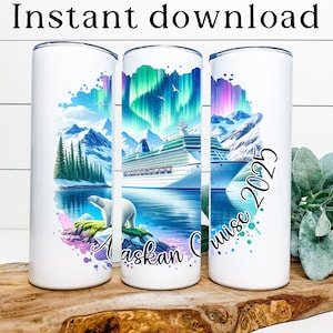 Alaskan Cruise 2025 PNG, Alaskan family cruise tumbler png, Alaskan family cruise tumbler wrap, Alaskan family trip digital download