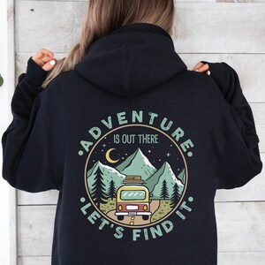 ★JEEP★ Camping Bear Line Overfit Sweatshirt Jeep Super Heavyweight Embroidered Hooded Sweatshirt XS-4XL