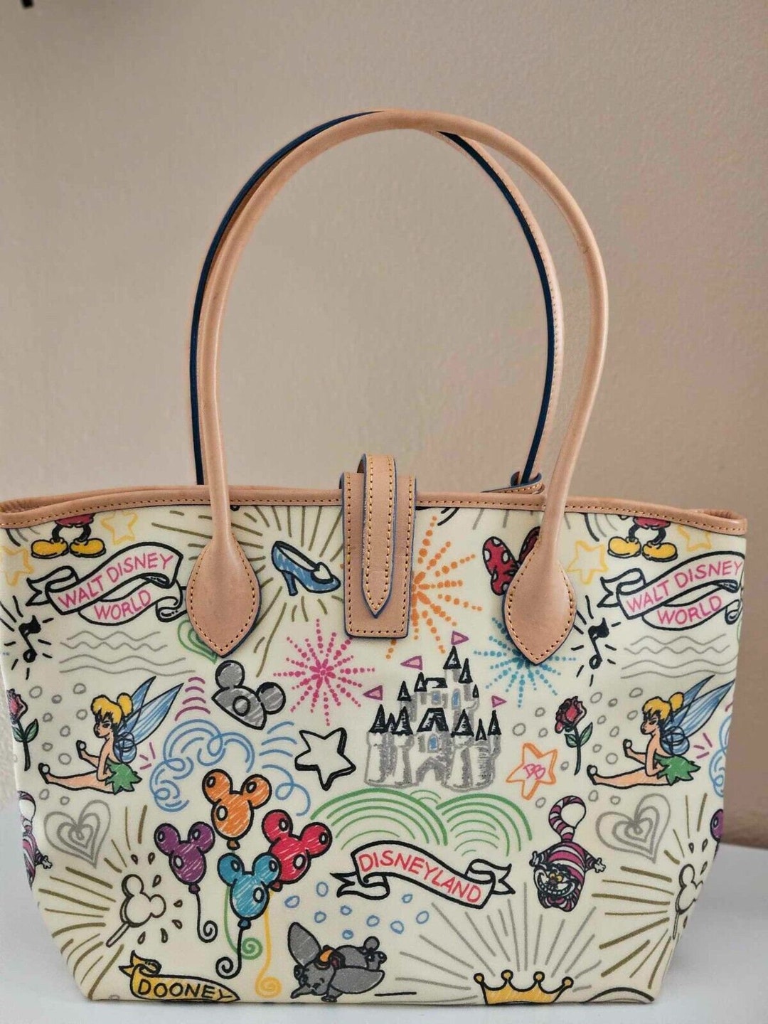 Disney Dooney and Bourke Sketch Tote Etsy