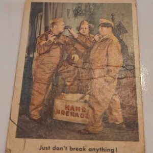 1959 Carta collezionabile The 3 Stooges n. 74