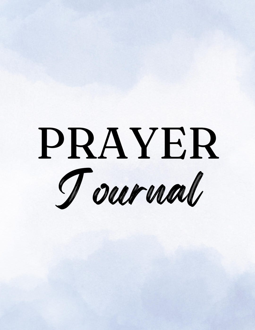 Digital Prayer Journal - Printable Faith Planner PDF - Daily Devotional ...