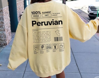 Peruvian Shirt, Peru Shirt, Te Amo Peru, Orgullosa Peruana, Peruvian Dad Shirt, Latina Shirt, Polera Escudo Peruano, Peruanita Bonita shirt