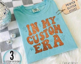 Custom Era Comfort Colors Tee, Personalized Retro Shirt