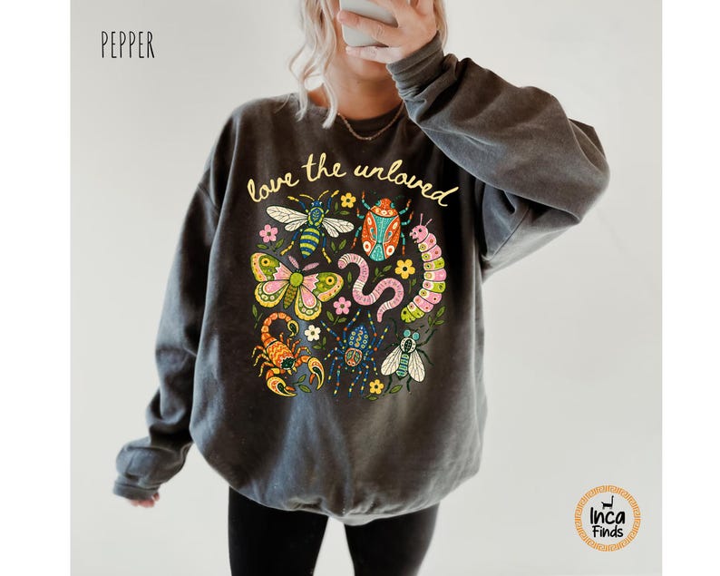 Love The Unloved Shirt, Cute Weird Animal Shirt, Bug Lover Gift, Vintage Entomology Tee, Biology Teacher Gift, Insect Lover Tee image 13