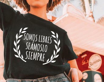 Somos Libres Seamoslo Siempre Shirt, Peru Himno Nacional Shirt, Peru National Anthem Shirt, Peru Shirt, Peruvian shirt, Peruvian Gift
