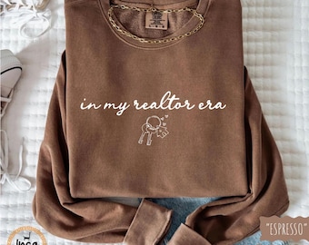 In My Realtor Era Shirt, Funny Real Estate Agent Tee, New Realtor Gift, Comfort Colors Realtor Life T-Shirt, Real Estate Agent Sweatshirt