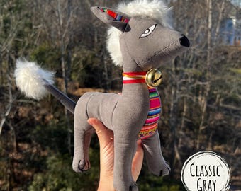 Handmade Peruvian Dog, Andean Textile Decor, Plush Toy, Dog Lovers Gift, Ethnic Decorative Figurine, Perro Peruano, Baby Alpaca